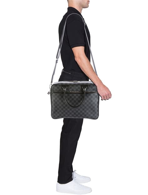 louis vuitton damier graphite laptop bag|louis vuitton sling bags men.